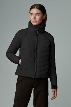Chamarras Canada Goose Mujer México - HyBridge Chaqueta De Plumas Negros LN2659130